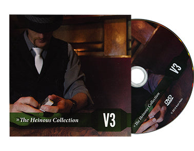 dvd de magie heinous cillection volume 3 du magicien KARL HEIN